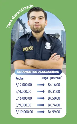 Préstamos para estamento de suguridad